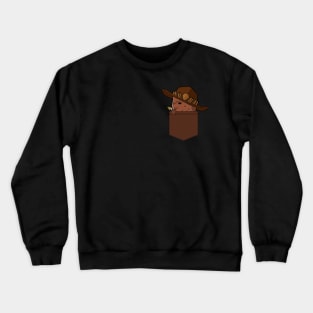 MeowCree "PocketKatsu" - Katsuwatch Crewneck Sweatshirt